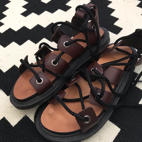 Dr. Martens Shoes - [Dr. Martens] Jasmine Flat Gladiator Sandals